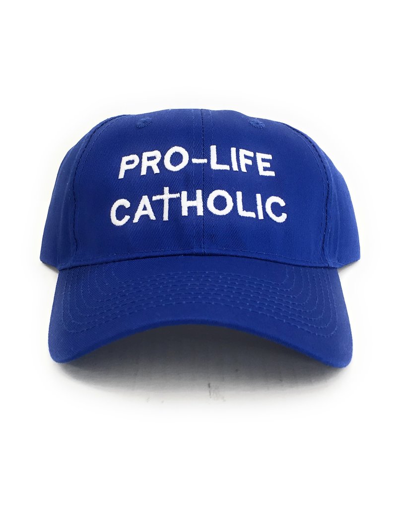 Simply Catholic Blue "Pro-Life Catholic" Hat