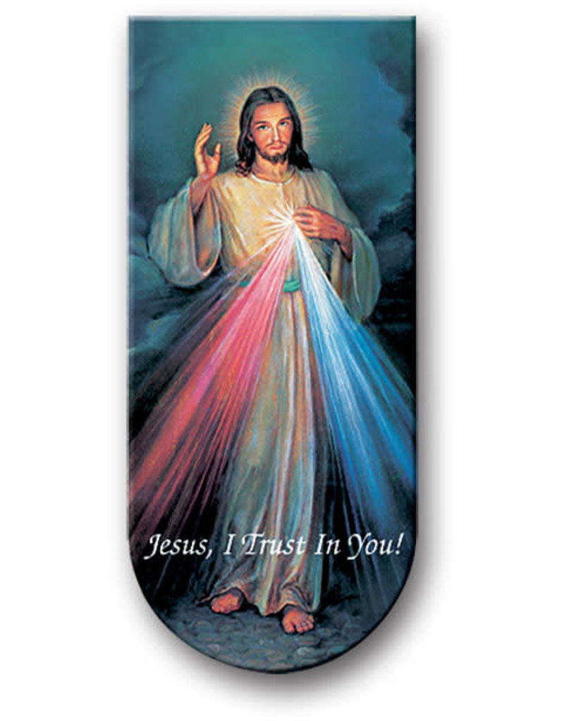 WJ Hirten Magnetic Bookmark Divine Mercy