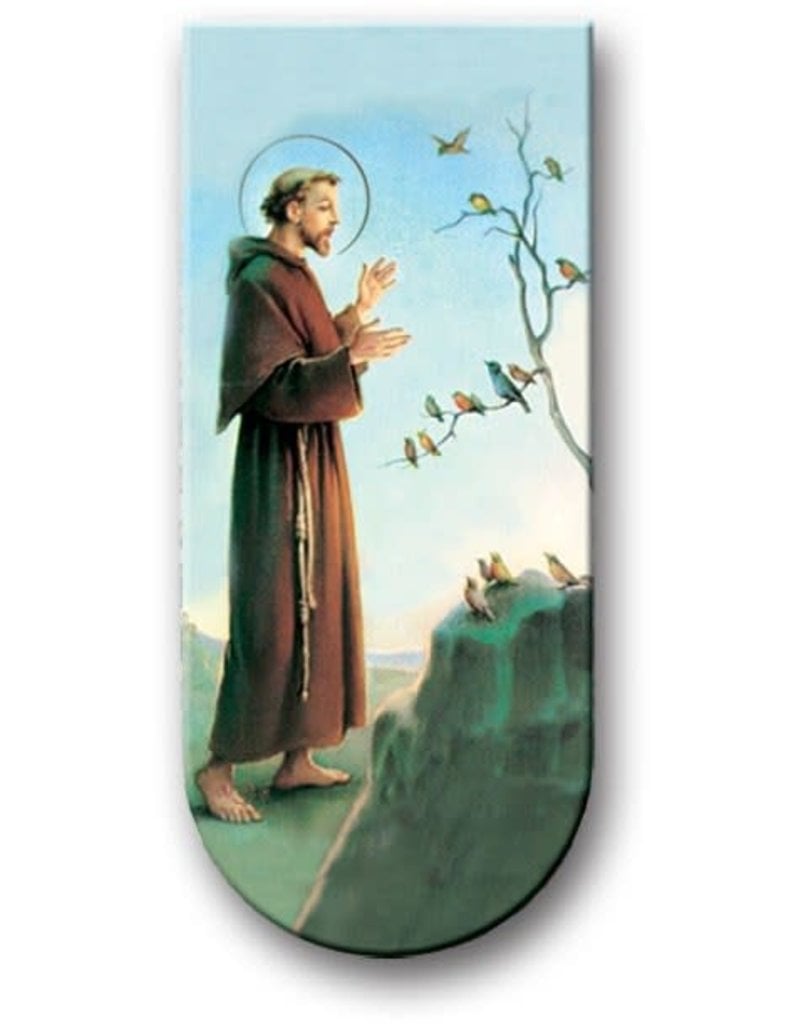 WJ Hirten Magnetic Bookmark St. Francis