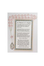 McVan St. Therese Chaplet with Card