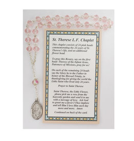 McVan St. Therese Chaplet with Card