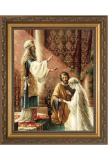 Catholic to the Max 12" x 16" Wedding of Joseph & Mary Framed Art