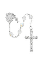 McVan 6mm Crystal First Communion Rosary