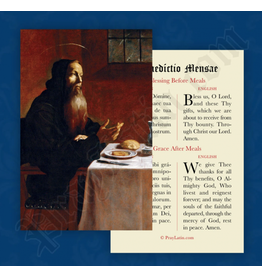 PrayLatin Prayers Before and After Meals (Latin)