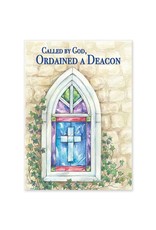 Altar + Home Called By God, Ordained a Deacon Deacon Ordination Congratulations Card