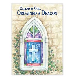 Altar + Home Called By God, Ordained a Deacon Deacon Ordination Congratulations Card