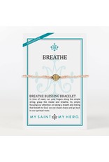 My Saint My Hero Breathe Blessing Bracelet - Metallic Copper