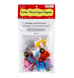Growing in Faith Easter Story Finger Puppets
