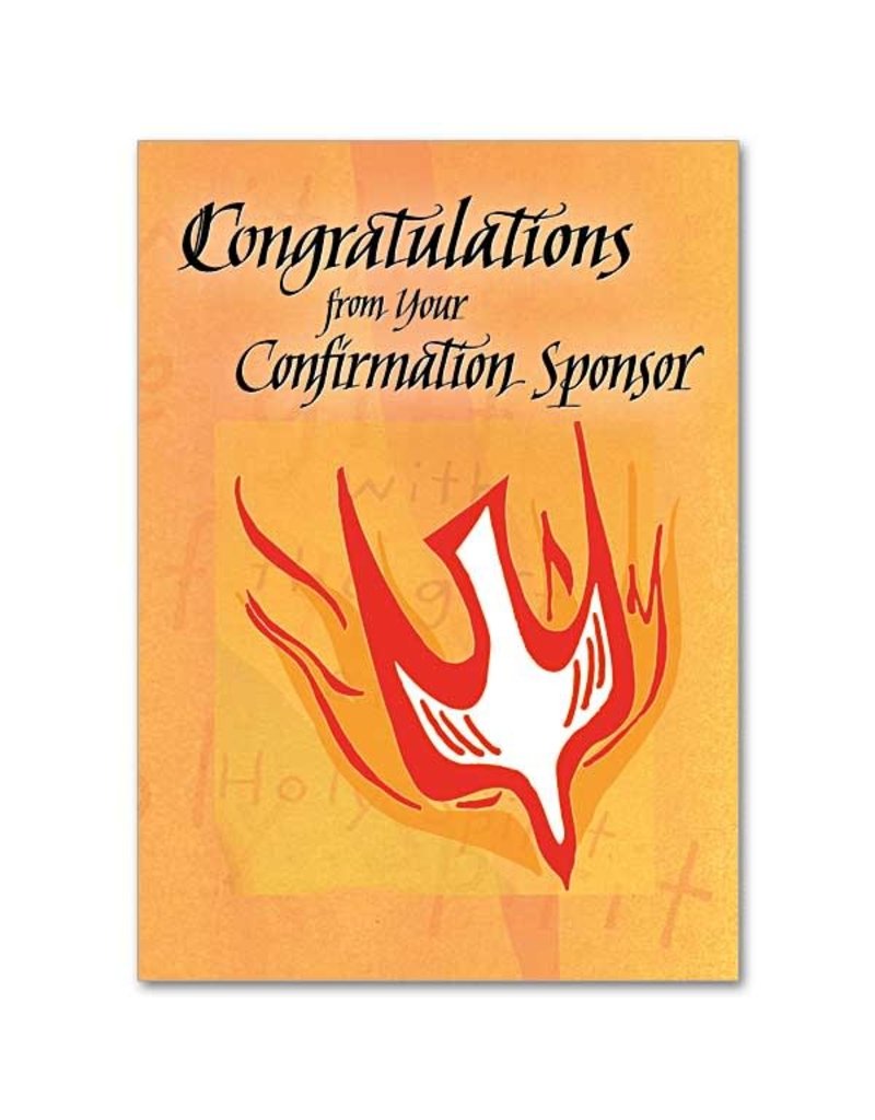 The Printery House Congratulations from Your Confirmation Sponsor