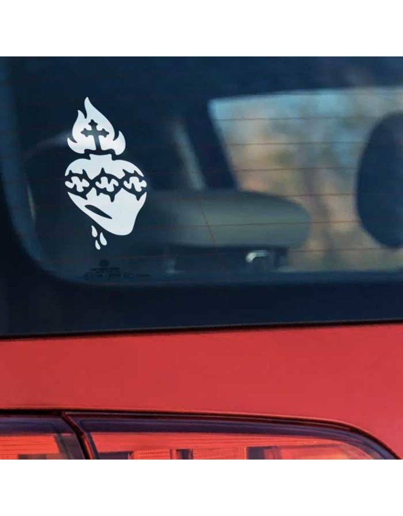 CatholiCar Sacred Heart Decal