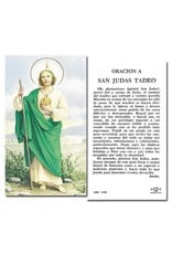WJ Hirten Oración A San Judas Tadeo Estampa de Papel (St Jude Holy Card)