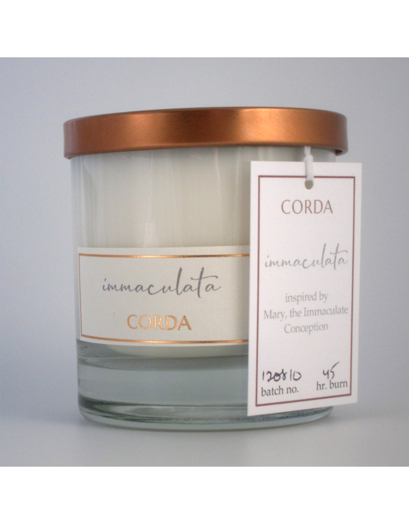 Corda Corda Handcrafted Candle- Immaculata