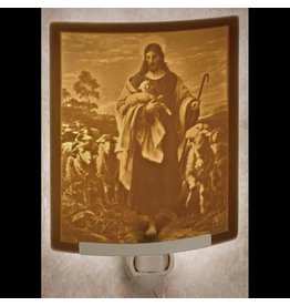 The Porcelain Garden Porcelain Night Light Good Shepherd