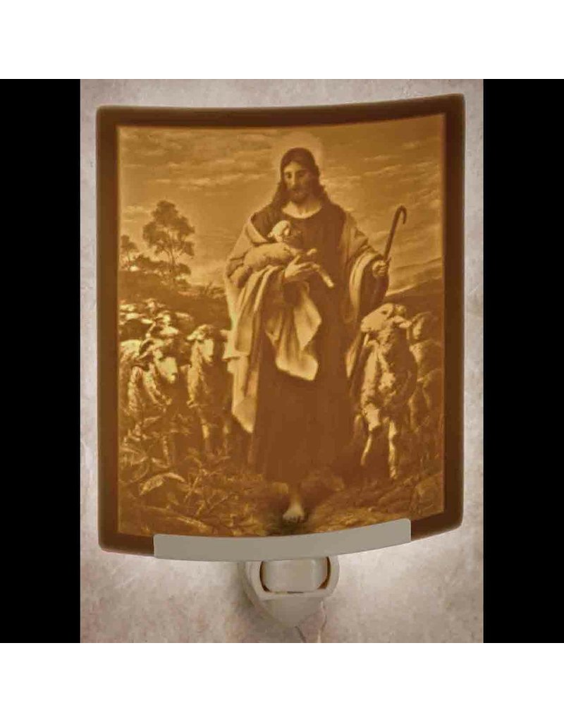 The Porcelain Garden Porcelain Night Light Good Shepherd