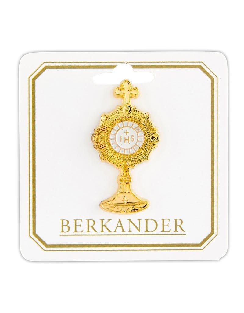 Berkander Monstrance Lapel Pin
