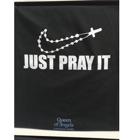 Simply Catholic Just Pray It Long Sleeve Men's XL Black