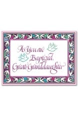 Altar + Home As You Are Baptized, Great-Granddaughter