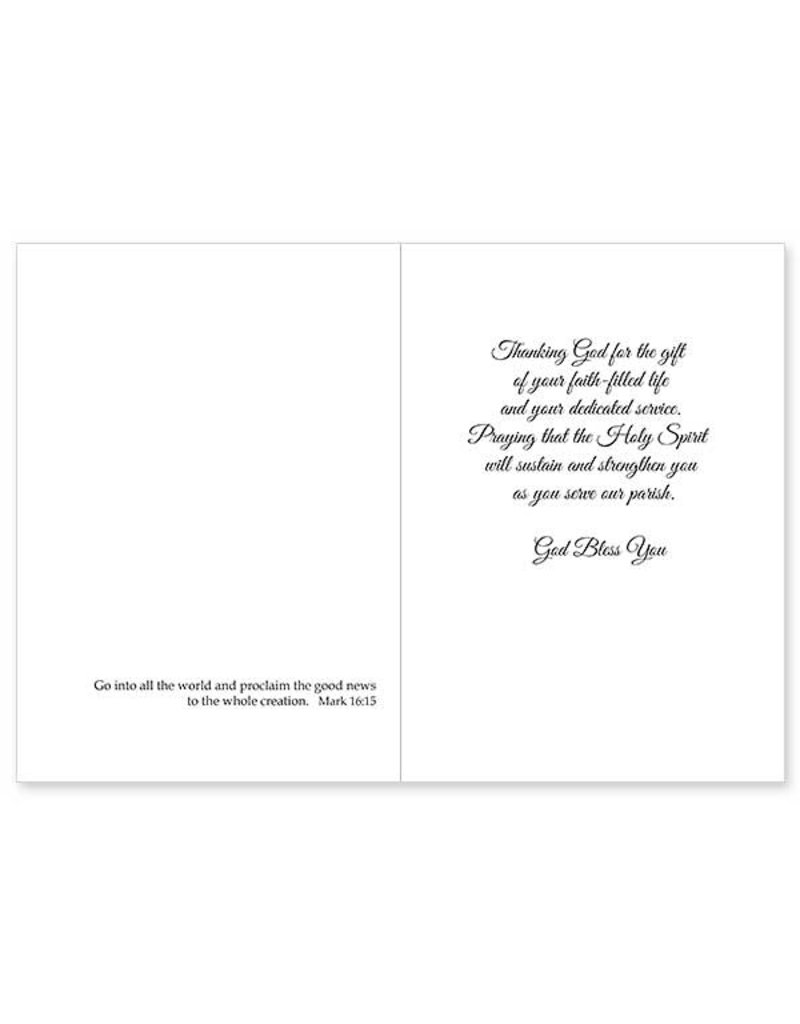 Altar + Home A Warm Welcome to Our New Priest