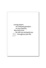Altar + Home Baptism Card Grandson