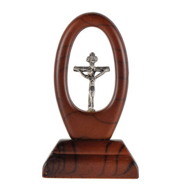 Sine Cera 2.5″ Crucifix Auto Dashboard Figurine