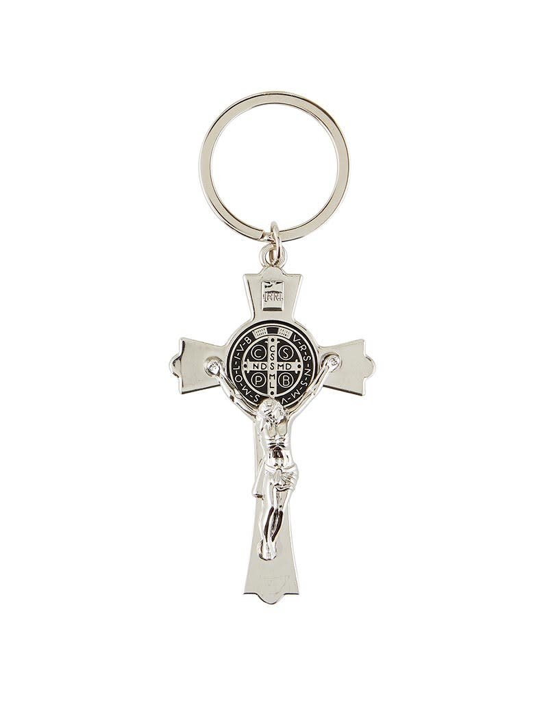 Sacred Traditions Saint Benedict Crucifix Keychain