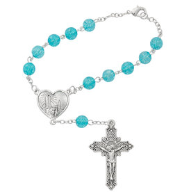 McVan Aqua Fatima Auto Rosary