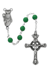McVan 7mm Green St. Patrick Rosary