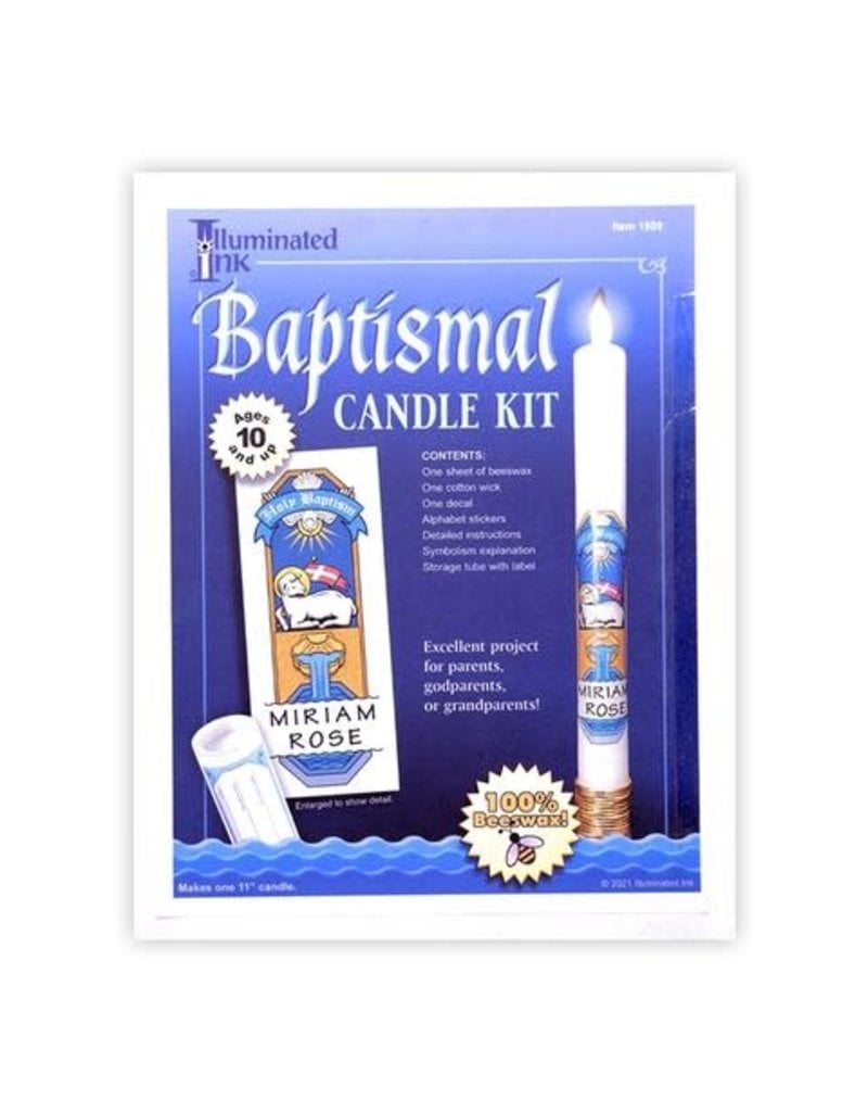 Illuminated Ink Baptismal Candle Kit