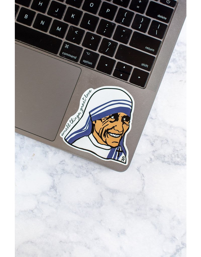 Sock Religious Sock Religious St. Teresa of Calcutta Sticker