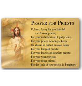 Catholic ID Prayer for Priests ID Card