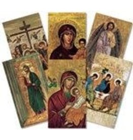 WJ Hirten Orthodox Icon Series Assorted Holy Cards