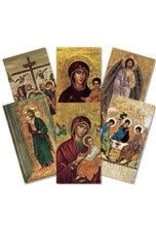 WJ Hirten Orthodox Icon Series Assorted Holy Cards