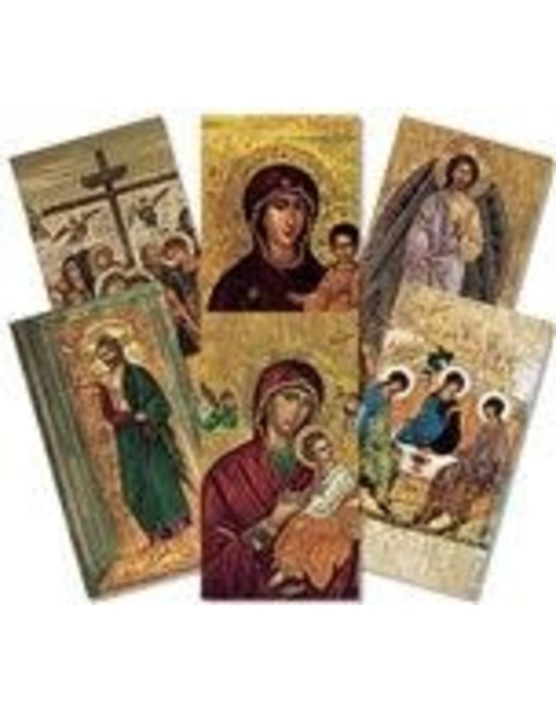 WJ Hirten Orthodox Icon Series Assorted Holy Cards