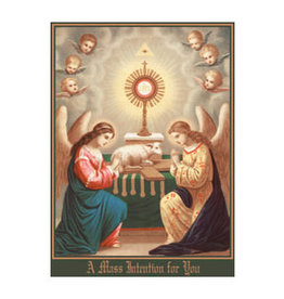 Saints Galore Catholic Publishing A Mass Intention for You Card