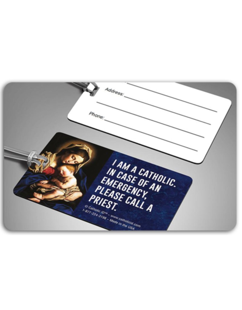 Catholic ID Catholic ID Luggage Tag