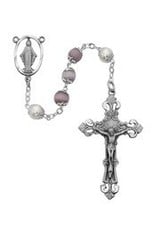 McVan 7MM Amethyst Pearl Rosary