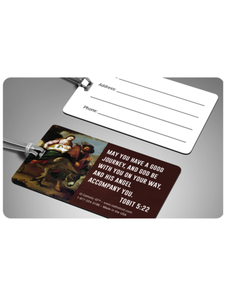 Catholic ID Holy Family Luggage Tag