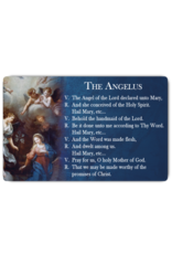 Catholic ID Angelus Prayer Card