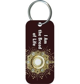 Catholic to the Max Bread of Life Rectangle Keychain