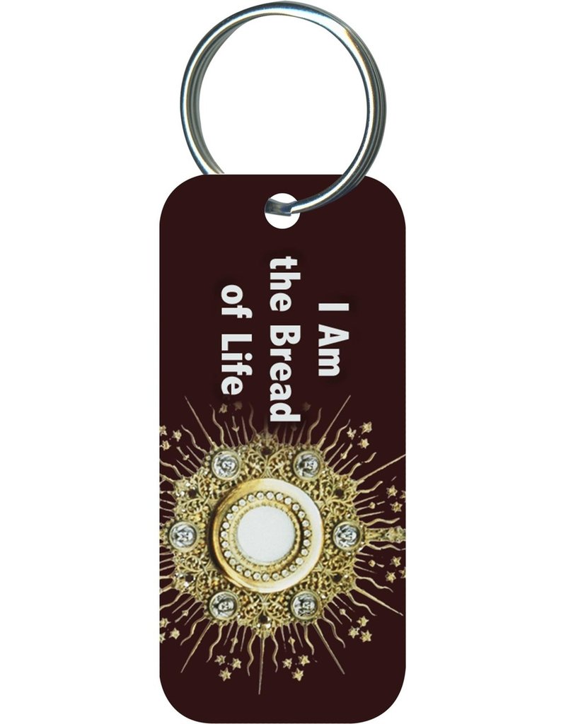 Catholic to the Max Bread of Life Rectangle Keychain