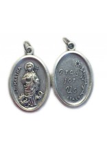 Religious Art Inc St. Martha Oxidized Medal