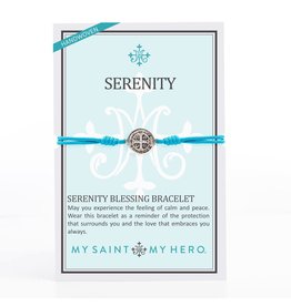 My Saint My Hero Serenity Blessing Bracelet - Turquoise/silver