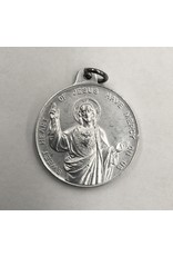 Divine Mercy and Cecilia Round Medal