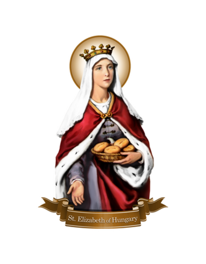 Devout Decals St. Elizabeth of Hungary Decal