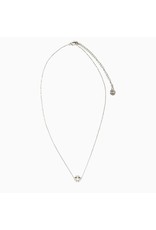 My Saint My Hero Faith Petite Necklace - Silver