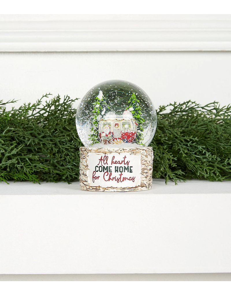 Trimsetter All Hearts Come Home For Christmas Snow Globe