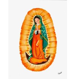 Sew Happy Arts Happy Saint Print 5"x7" Our Lady of Guadalupe