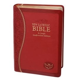 Catholic Book Publishing Corp NCB St. Joseph New Catholic Bible Confirmation Edition-Red Dura-Lux