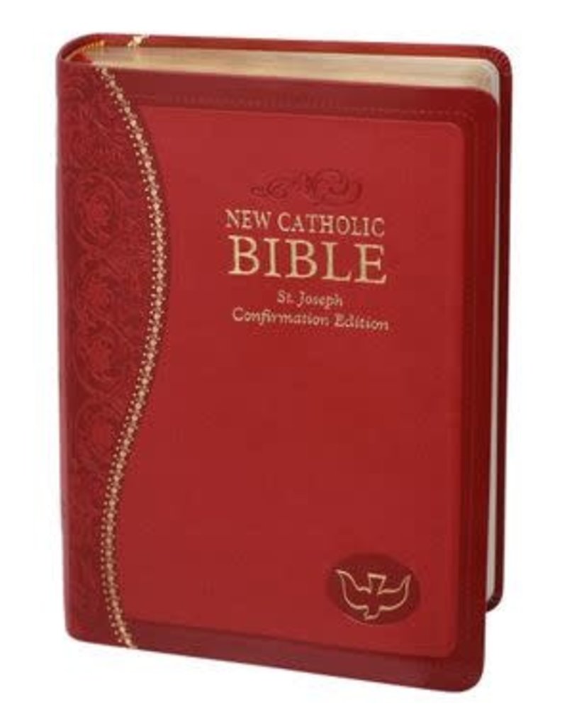 Catholic Book Publishing Corp NCB St. Joseph New Catholic Bible Confirmation Edition-Red Dura-Lux