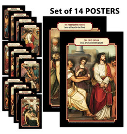 Holy Heroes Stations of the Cross Heavy-duty Posters